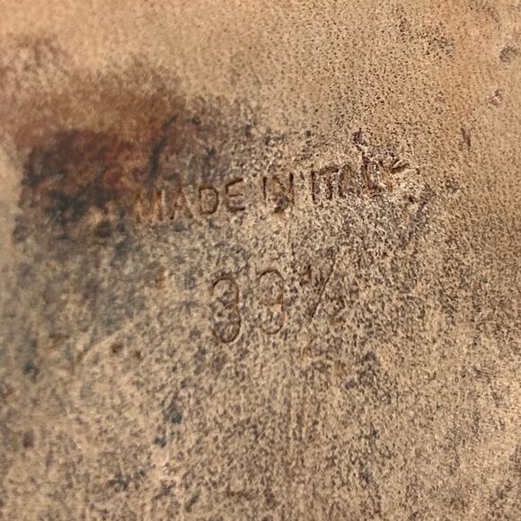 Givenchy Leopard Calf Hair Heeled Sandals Block Heel 39.5 Made in Italy - Picture 5 of 10